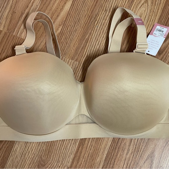 NWT Cacique 44DD Lightly Lined Multi-Way Strapless Bra - Picture 2 of 7